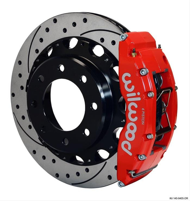 Wilwood Disc Brakes Wilwood TC6R Big Brake Truck Rear Brake Kits 140-9406-DR Autofit