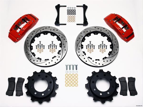 Wilwood Disc Brakes Wilwood TC6R Big Brake Truck Rear Brake Kits 140-9406-DR Autofit