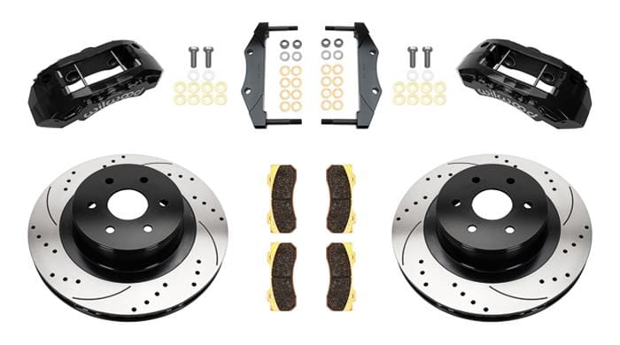 Wilwood Disc Brakes Wilwood TX4R Big Brake Rear Brake Kits 140-16861-D Autofit