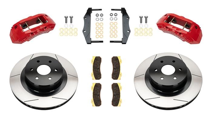 Wilwood Disc Brakes Wilwood TX4R Big Brake Rear Brake Kits 140-16861-R Autofit