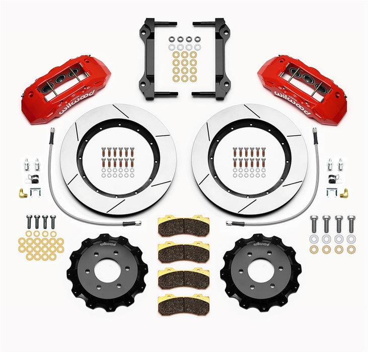 Wilwood Disc Brakes Wilwood TX6R Big Brake Front Brake Kits 140-13865-R Autofit