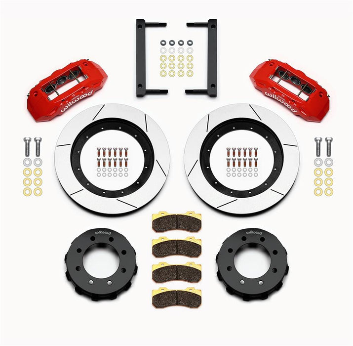 Wilwood Disc Brakes Wilwood TX6R Big Brake Front Brake Kits 140-13867-R Autofit