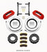 Wilwood Disc Brakes Wilwood TX6R Big Brake Front Brake Kits 140-13873-R Autofit