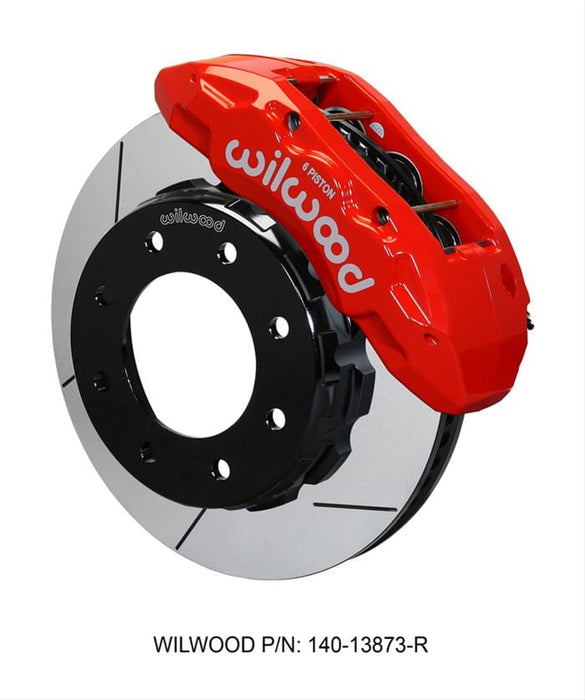 Wilwood Disc Brakes Wilwood TX6R Big Brake Front Brake Kits 140-13873-R Autofit