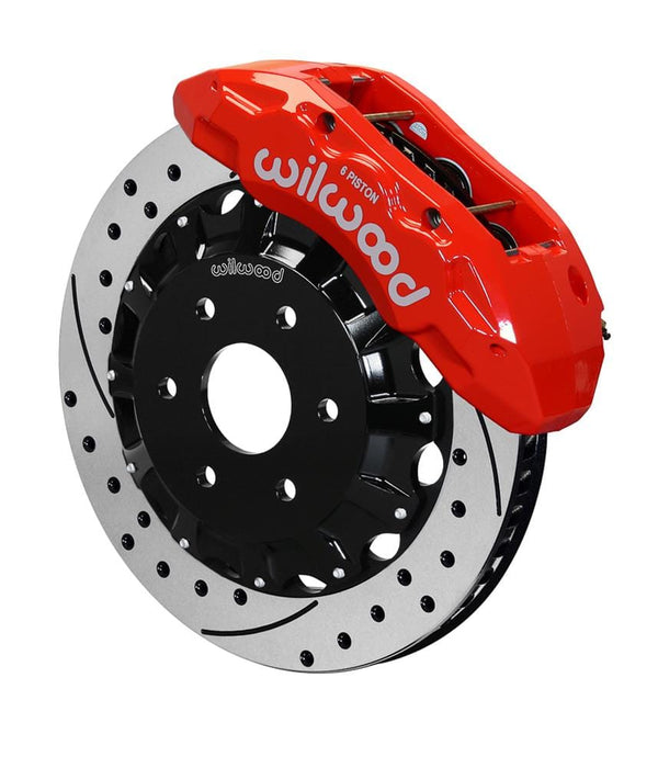 Wilwood Disc Brakes Wilwood TX6R Big Brake Front Brake Kits 140-13876-DR Autofit
