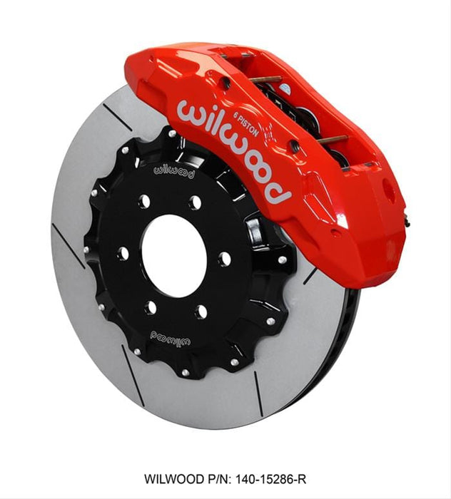 Wilwood Disc Brakes Wilwood TX6R Big Brake Front Brake Kits 140-15286-R Autofit