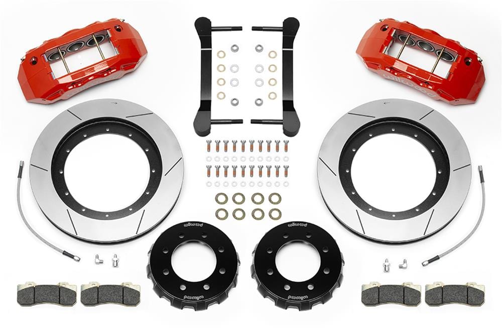 Wilwood Disc Brakes Wilwood TX6R Big Brake Front Brake Kits 140-15381-R Autofit