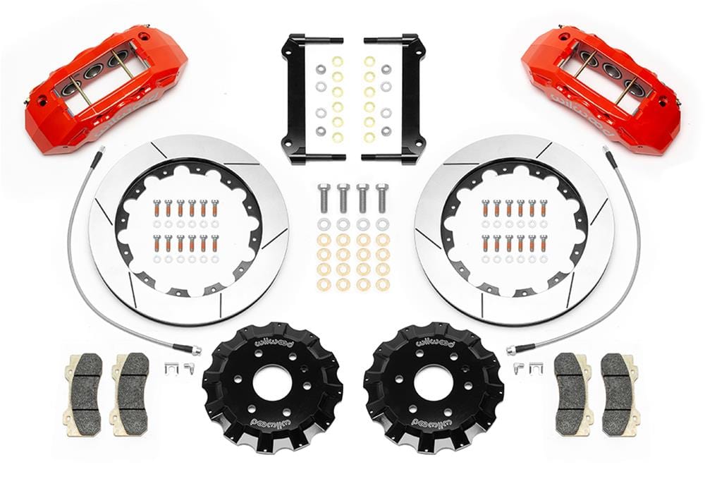 Wilwood Disc Brakes Wilwood TX6R Big Brake Front Brake Kits 140-15729-R Autofit