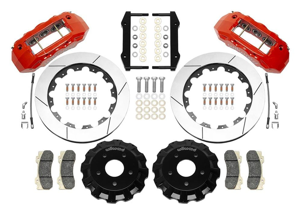 Wilwood Disc Brakes Wilwood TX6R Big Brake Front Brake Kits 140-15807-R Autofit