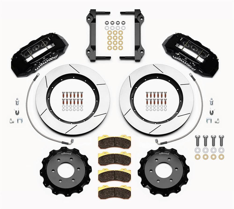 Wilwood Disc Brakes Wilwood TX6R Big Brake Front Brake Kits 140-15886 Autofit