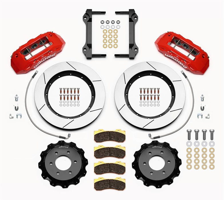 Wilwood Disc Brakes Wilwood TX6R Big Brake Front Brake Kits 140-15886-R Autofit