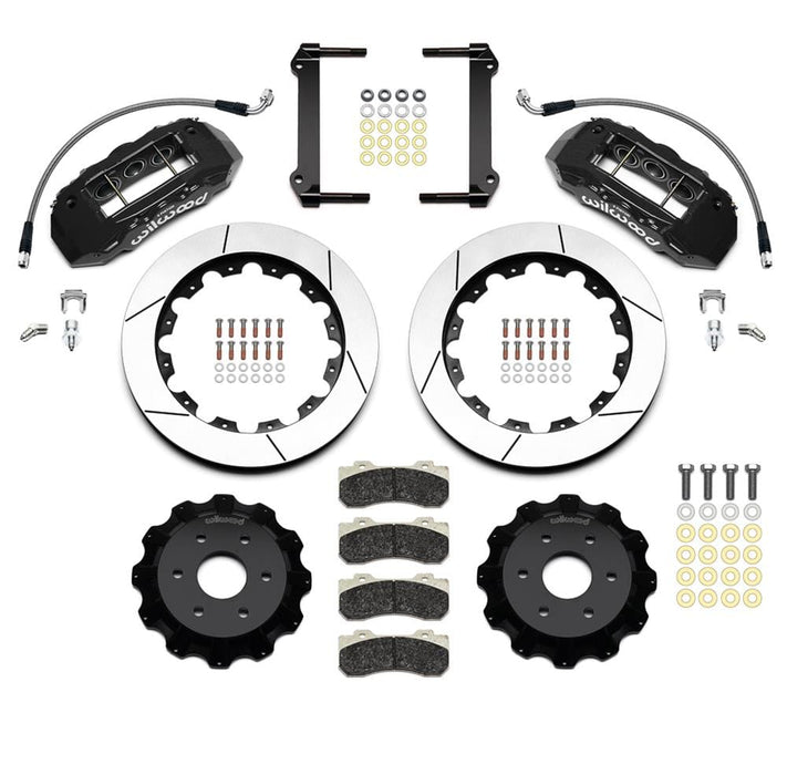 Wilwood Disc Brakes Wilwood TX6R Big Brake Front Brake Kits 140-17389 Autofit