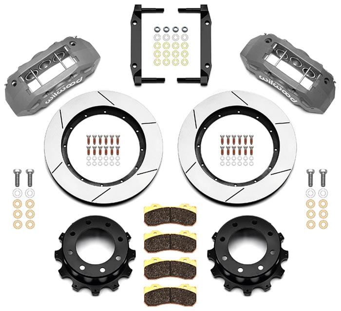 Wilwood Disc Brakes Wilwood TX6R Big Brake Rear Brake Kits 140-13868-C Autofit