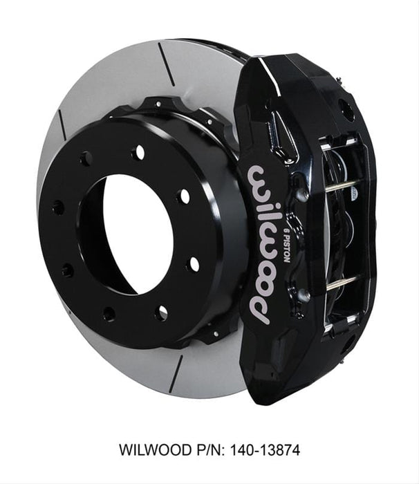 Wilwood Disc Brakes Wilwood TX6R Big Brake Rear Brake Kits 140-13874 Autofit