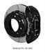 Wilwood Disc Brakes Wilwood TX6R Big Brake Rear Brake Kits 140-13874 Autofit