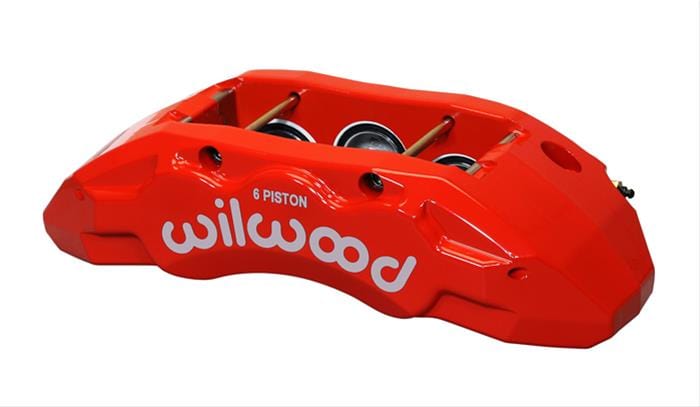 Wilwood Disc Brakes Wilwood TX6R Forged Radial Mount Calipers 120-13813-RD Autofit