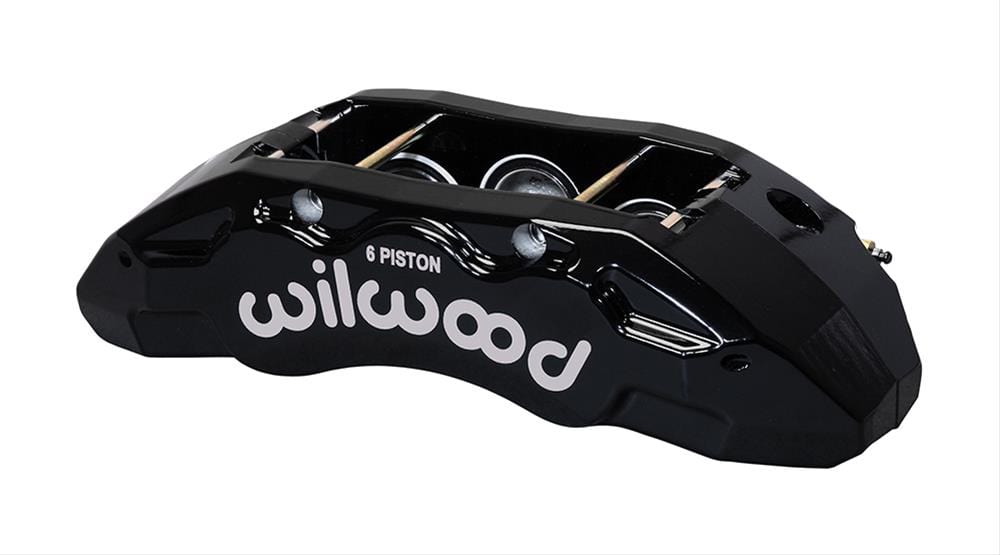 Wilwood Disc Brakes Wilwood TX6R Forged Radial Mount Calipers 120-13818-BK Autofit