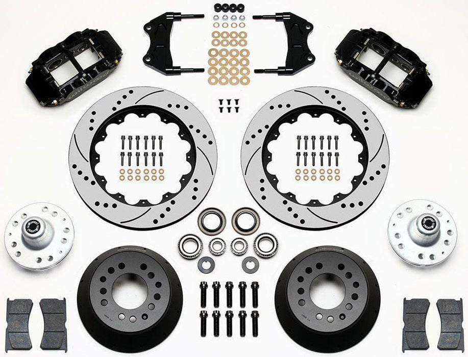 WILWOOD Forged Narrow Superlite 6R Dust Seal Big Brake Front Kit Forged Narrow Superlite 6R Dust Seal Big Brake Front Kit Autofit