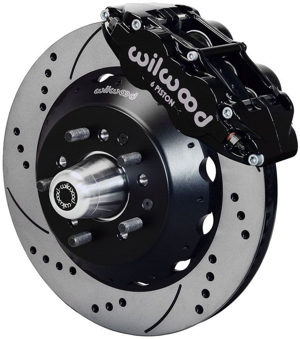 Wilwood Wilwood Wilwood Forged Narrow Superlite 6R Dust-Seal Big Brake Front Brake Kit (WB140-15407-D) Autofit