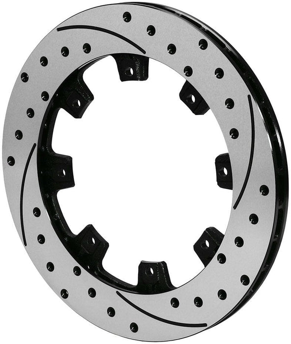 Wilwood Wilwood Wilwood SRP Drilled 12.19" Disc Rotor, Left-Hand Side (WB160-12204-BK) Autofit
