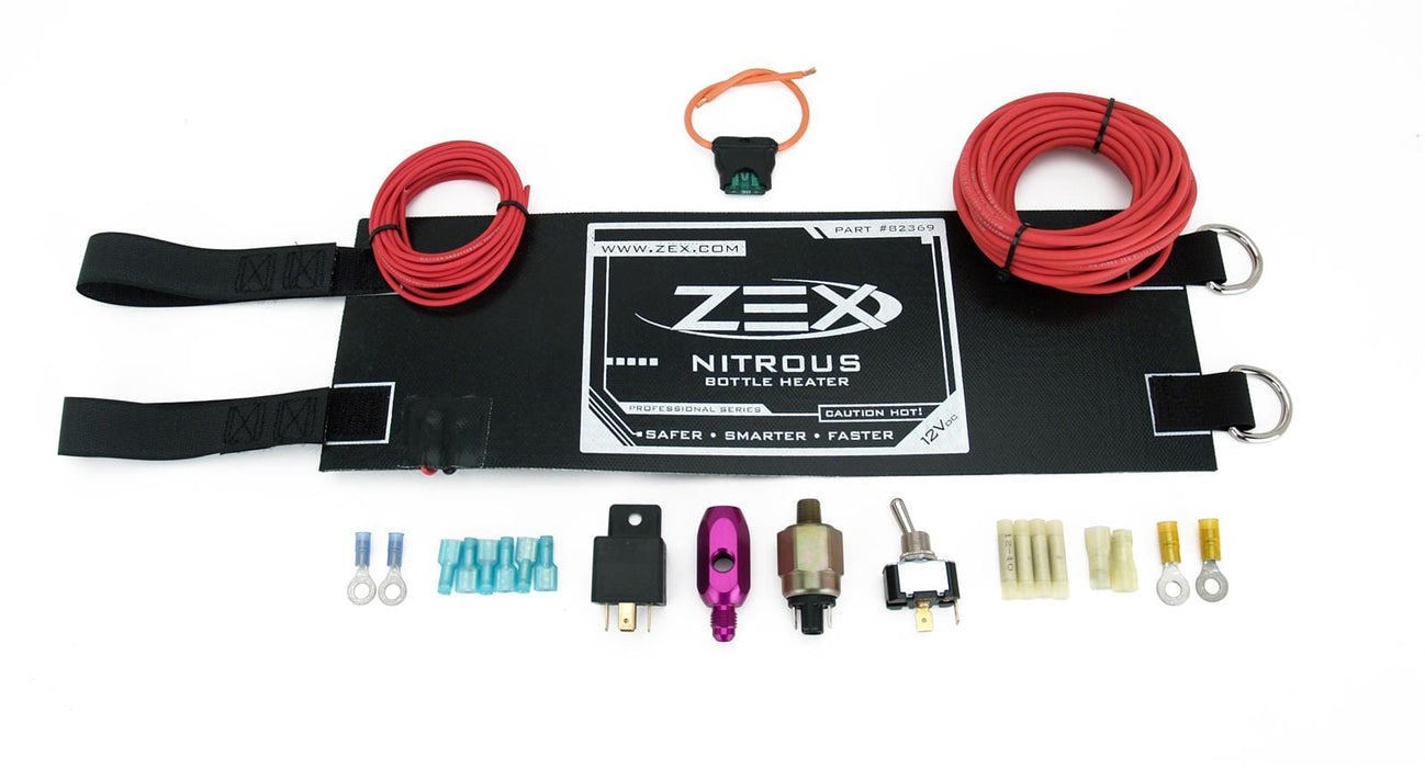Zex Nitrous Oxide Systems ZEX Adjustable Nitrous Bottle Heaters 82369 Autofit