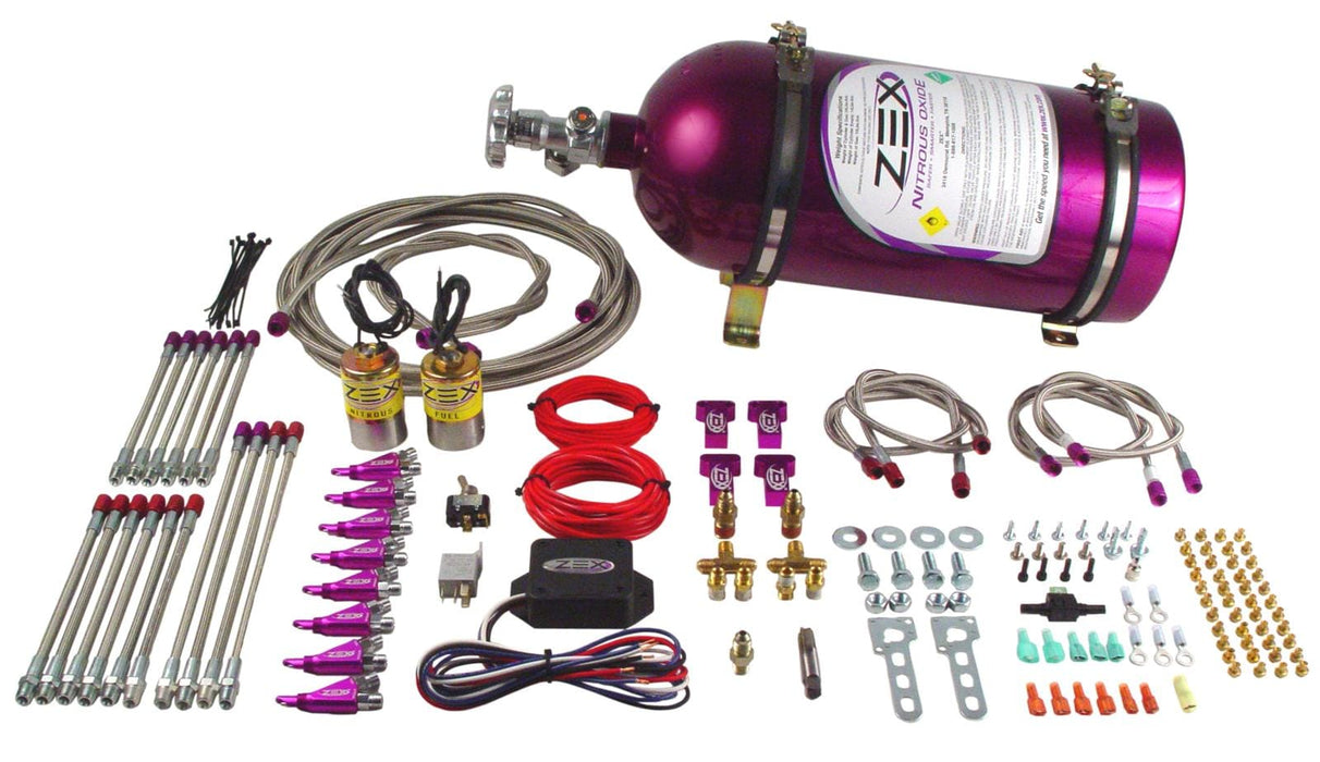 Zex Nitrous Oxide Systems ZEX Wet Nitrous Systems 82034P Autofit