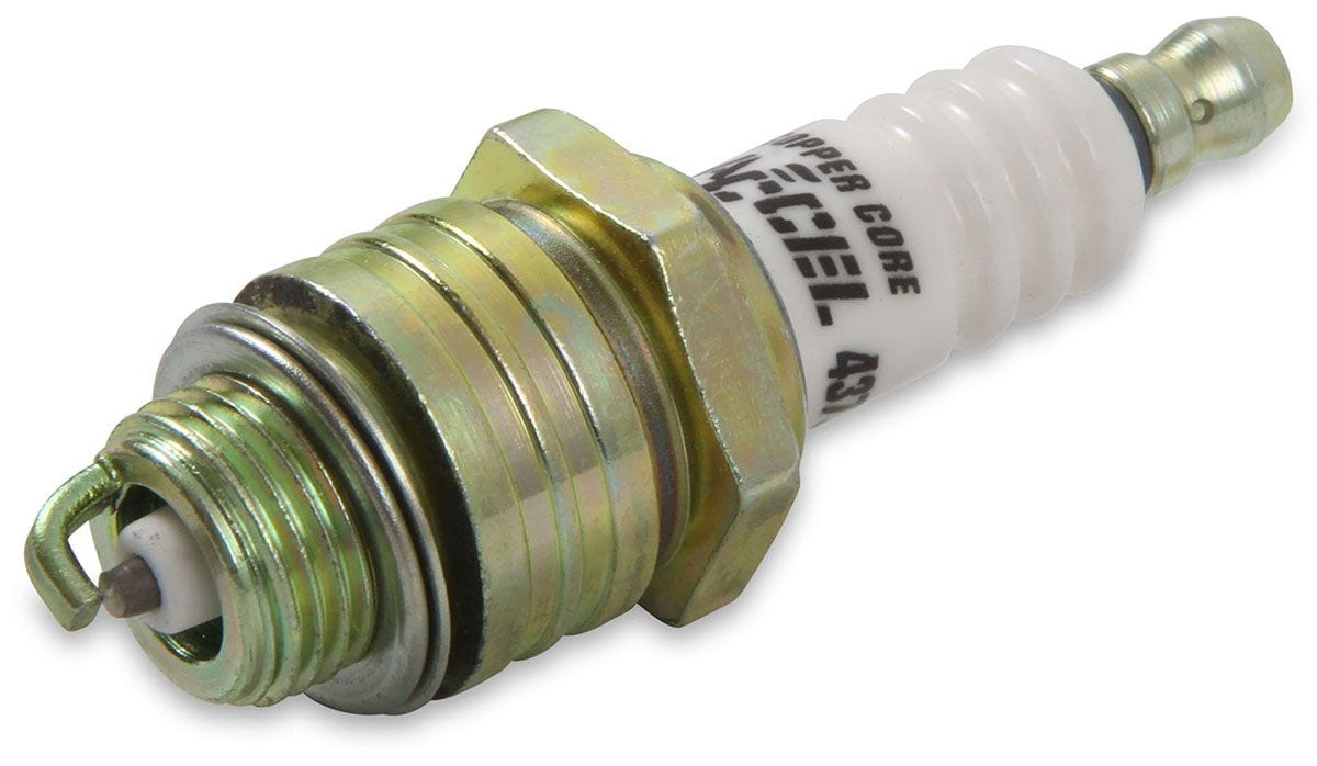 ACCEL 3/8" reach, Projected tip, Gasket seat, Set of 8, Resistor, Stock Hea U-Groove Shorty Spark Plugs AC8197 Autofit