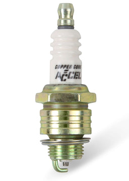 ACCEL 3/8" reach, Projected tip, Gasket seat, Set of 8, Resistor, Stock Hea U-Groove Shorty Spark Plugs AC8197 Autofit