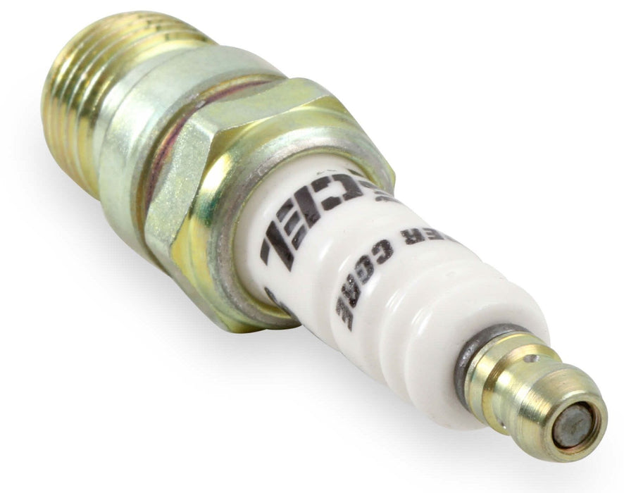 ACCEL .460" reach, Projected tip, Tapered seat, Set of 8, Resistor, Cold He U-Groove Shorty Spark Plugs AC8198 Autofit