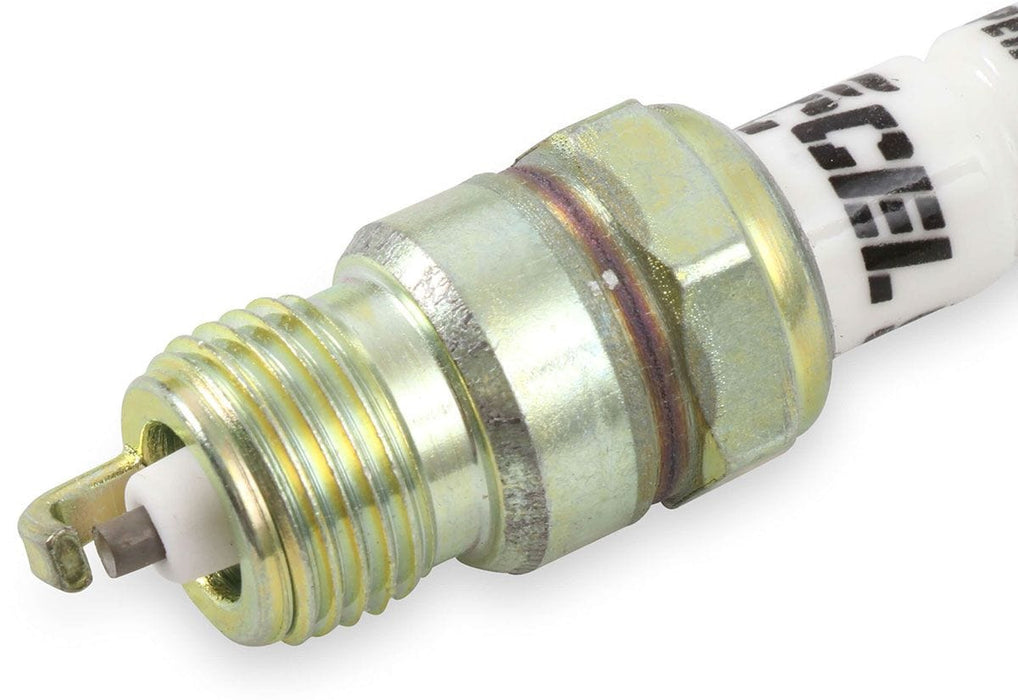 ACCEL .460" reach, Projected tip, Tapered seat, Set of 8, Resistor, Cold He U-Groove Shorty Spark Plugs AC8198 Autofit