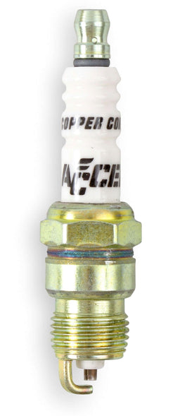 ACCEL .460" reach, Projected tip, Tapered seat, Set of 8, Resistor, Stock H U-Groove Shorty Spark Plugs AC8199 Autofit