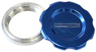 Aeroflow Performance 1-1/2" Female weld-on bung, includes Buna N & EPR O-rings. Blue Cap Low Profile Billet Aluminium Filler Cap & Bung AF465-24BL Autofit