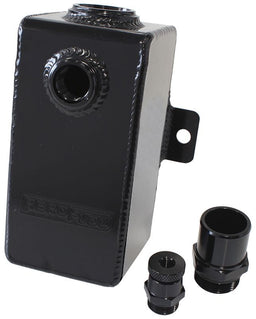 Aeroflow Performance 1.1 litre / 37oz capacity, accepts 1-3/8" breather & -10 ORB hose fit Universal Breather Tank - Black AF77-2015BLK Autofit