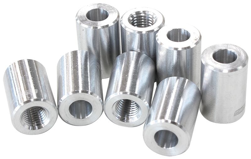 Aeroflow Performance 1/16" NPT Thread, 3/4" (19mm) Length (8-Pack) Weld-In Nozzle Fittings AF994-01 Autofit