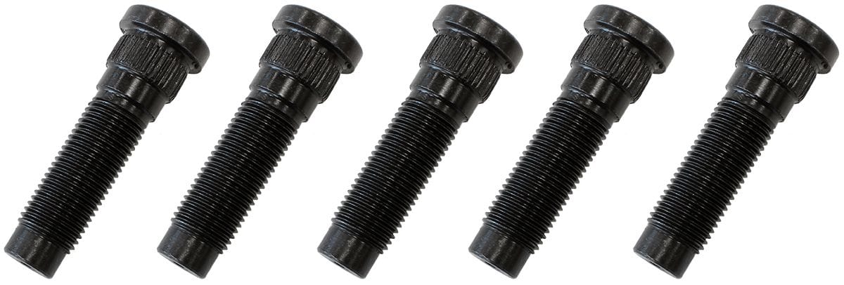 Aeroflow Performance 1/2", .610" Knurl Suit Disc/Drum (5-Pack) Wheel Studs AF5071-1001 Autofit