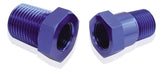 Aeroflow Performance 1/2" NPT to 5/8"-18 UNF, Blue Temperature Probe Adapter AF660-08 Autofit
