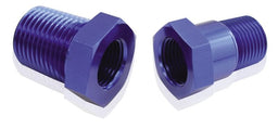 Aeroflow Performance 1/2" NPT to 5/8"-18 UNF, Blue Temperature Probe Adapter AF660-08 Autofit