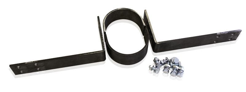 Aeroflow Performance 1/4" 6.35mm thickness, 2" 50.8mm width, Zinc Silver plated finish Heavy Duty Tail shaft Loop AF72-1005 Autofit