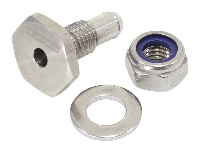 Aeroflow Performance 1/4" (6mm) Barb Port Vacuum Port Adapter Kit AF9091-04 Autofit