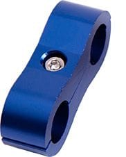 Aeroflow Performance 1-5/16" I.D., Blue Finish Billet Aluminium Dual Hose Separators AF156-17 Autofit