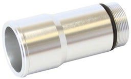 Aeroflow Performance 1.75" O.D., 2.75" Length, 1-1/4"-20 thread, fits most electric water Radiator Hose Adapters - Silver AF64-2082S Autofit