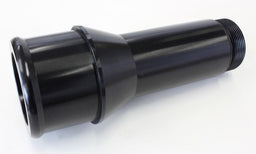 Aeroflow Performance 1.75" O.D., 4.5" Length, 1-1/4"-20 thread, fits most electric water p Radiator Hose Adapters - Black AF64-2083BLK Autofit