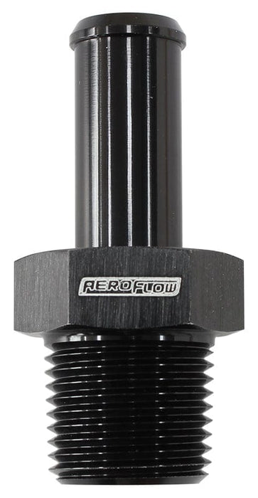 Aeroflow Performance 1/8" NPT to -4 100/450 series Hose, Black Finish Male NPT to Straight AN Hose Barb AF841-04ANBLK Autofit