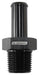 Aeroflow Performance 1/8" NPT to -4 100/450 series Hose, Black Finish Male NPT to Straight AN Hose Barb AF841-04ANBLK Autofit