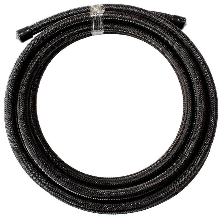 Aeroflow Performance 1 Metre Length 200 Series PTFE (Teflon®) Black Stainless Steel Braided Hose -20AN AF200-20-1MBL Autofit