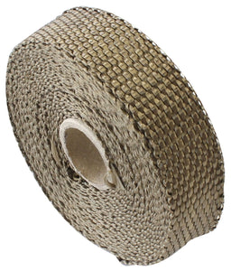 Aeroflow Performance 1" Wide, 15ft Length, Titanium Exhaust Insulation Wrap AF91-3010 Autofit