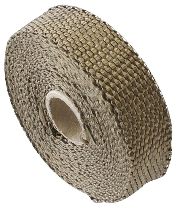 Aeroflow Performance 1" Wide, 15ft Length, Titanium Exhaust Insulation Wrap AF91-3010 Autofit