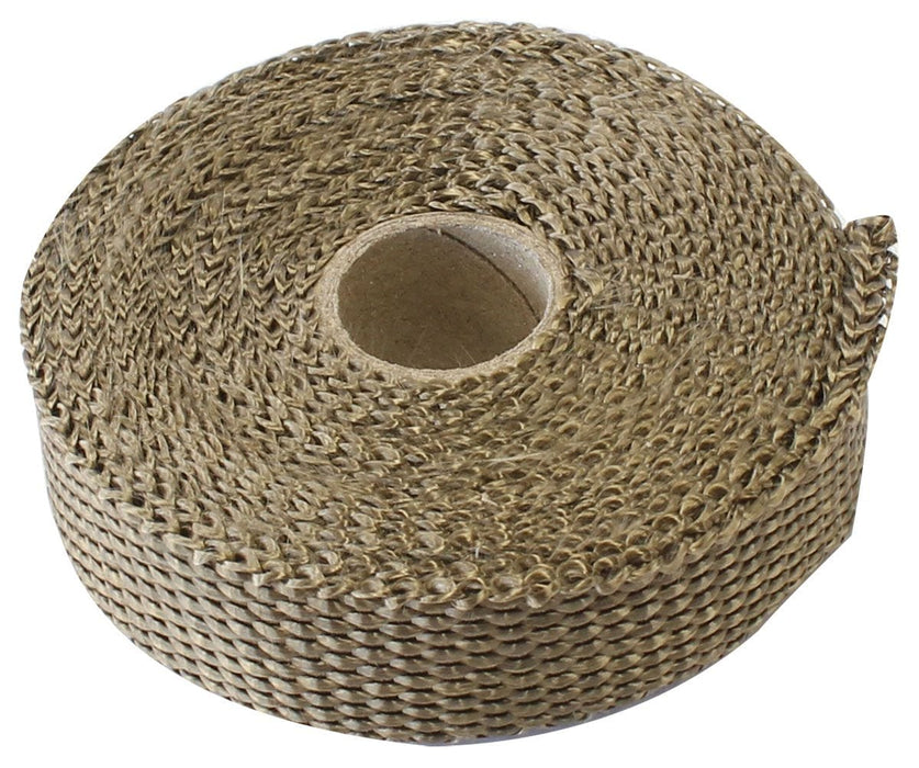Aeroflow Performance 1" Wide, 15ft Length, Titanium Exhaust Insulation Wrap AF91-3010 Autofit