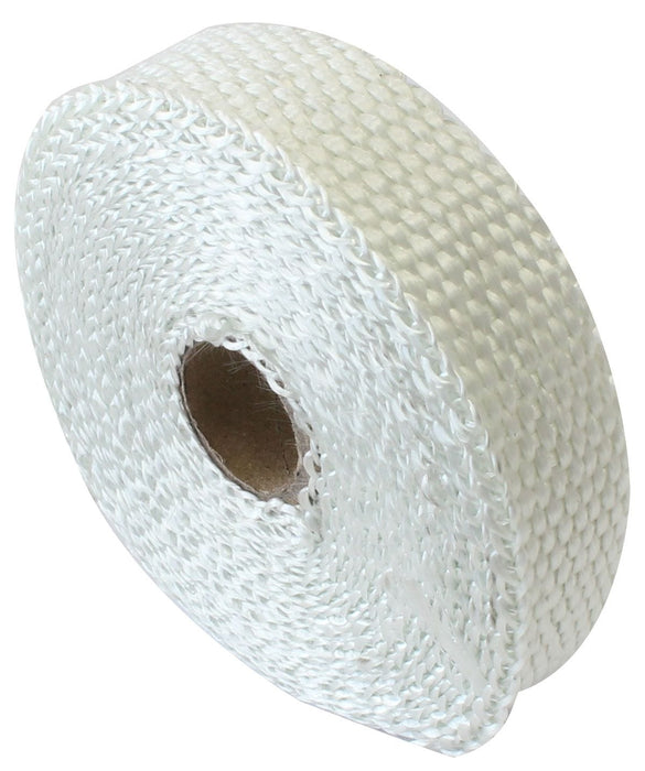 Aeroflow Performance 1" Wide, 15ft Length, White Exhaust Insulation Wrap AF91-3002 Autofit