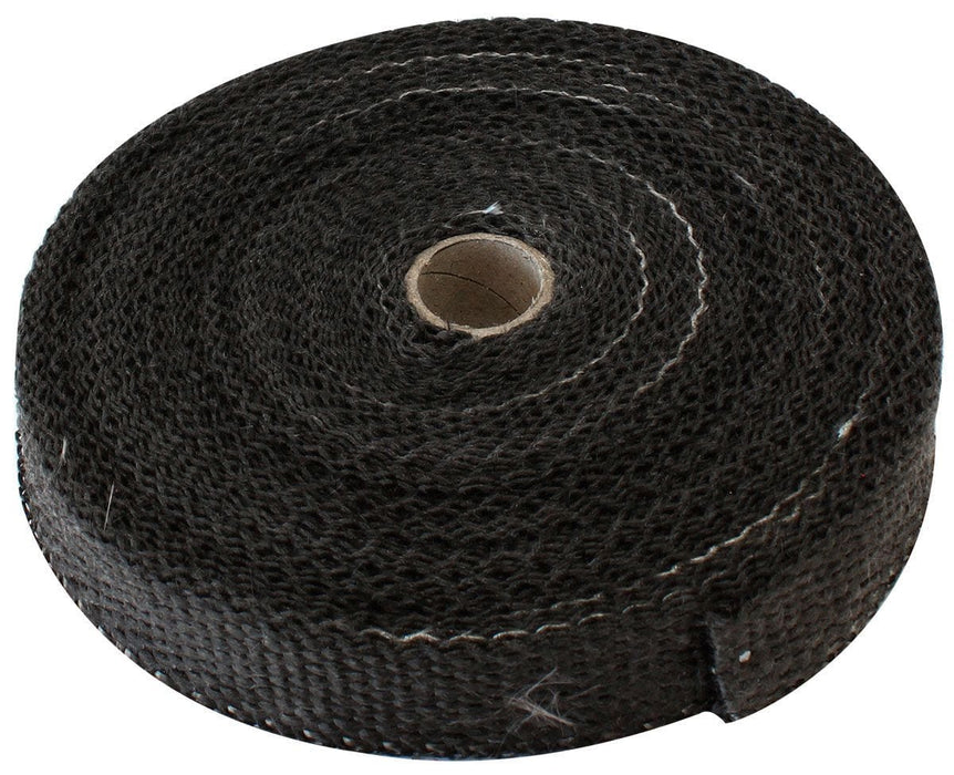 Aeroflow Performance 1" Wide, 50ft Length, Black Exhaust Insulation Wrap AF91-3004 Autofit